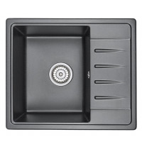 Мойка Granula Standart 5803 графит, 58х50 см, прямоугольная