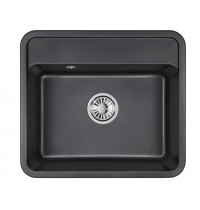 Мойка Granula Standart 5601 черный, 56х50 см, прямоугольная