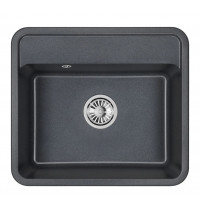 Мойка Granula Standart 5601 графит, 56х50 см, прямоугольная