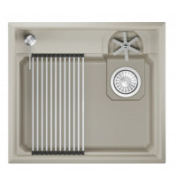 Мойка Granula Kitchen Space Rinzer 5807R креман, 58х52 см, прямоугольная