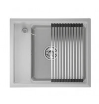 Мойка Granula Kitchen Space 6004 арктик, 60х51 см, прямоугольная