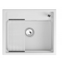 Мойка Granula Kitchen Space 6003i арктик, 60х51 см, прямоугольная