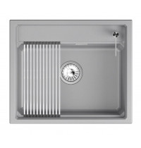 Мойка Granula Kitchen Space 6003i алюминиум, 60х51 см, прямоугольная