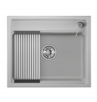 Мойка Granula Kitchen Space 6003 арктик, 60х51 см, прямоугольная