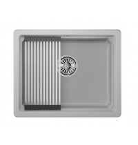 Мойка Granula Kitchen Space 5501U арктик, 55х45 см, прямоугольная