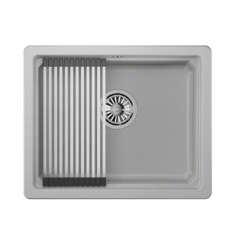 Мойка Granula Kitchen Space 5501U арктик, 55х45 см, прямоугольная