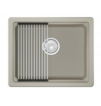 Мойка Granula Kitchen Space 5501iU креман, 55х45 см, прямоугольная