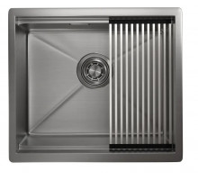 Мойка Granula Kitchen Space 5045U сталь сатин, 50х44,5 см, прямоугольная