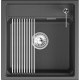 Мойка Granula Kitchen Space 5002i черный, 50х51 см, квадратная