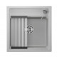 Мойка Granula Kitchen Space 5002 арктик, 50х51 см, квадратная