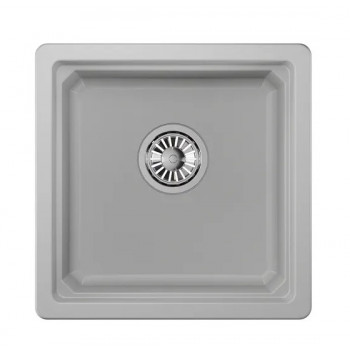 Мойка Granula Kitchen Space 4501U арктик, 45х45 см, квадратная