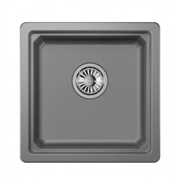 Мойка Granula Kitchen Space 4501U алюминиум, 45х45 см, квадратная
