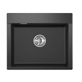Мойка Granula Estetica 5804 черный, 58х50 см, прямоугольная