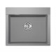 Мойка Granula Estetica 5804 алюминиум, 58х50 см, прямоугольная