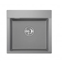 Мойка Granula Estetica 5201 алюминиум, 52х50 см, прямоугольная