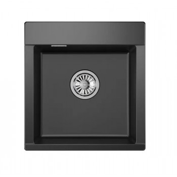 Мойка Granula Estetica 4701 шварц, 47х50 см, квадратная