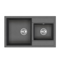 Мойка Granula 8201 графит, 82х50 см, прямоугольная