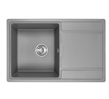 Мойка Granula 7804 турмалин, 78х50 см, прямоугольная