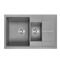 Мойка Granula 7802 турмалин, 78х50 см, прямоугольная