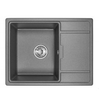 Мойка Granula 6503 графит, 65х50 см, прямоугольная