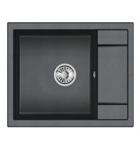 Мойка Granula 6002 шварц, 60х50 см, прямоугольная