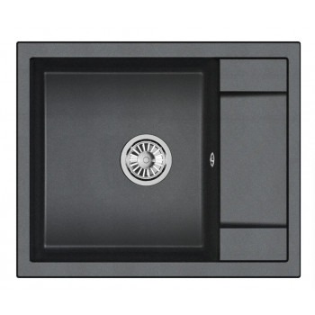 Мойка Granula 6002 шварц, 60х50 см, прямоугольная