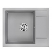 Мойка Granula 6002 алюминиум, 60х50 см, прямоугольная