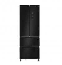 Холодильник двухкамерный Meferi MFR70BK TOTAL NO FROST CROSS DOOR ULTRA