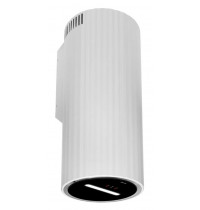 Вытяжка пристенная труба Konigin Adagio White Matte/Black Glass 35