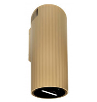 Вытяжка пристенная труба Konigin Adagio Gold Sand/Black Glass 35