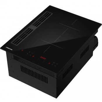Варочная панель идукционная с вытяжкой Hiberg  i5-VM7 B (45см)