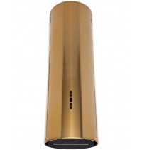 Вытяжка пристенная труба Konigin Ester Gold/Black Glass 31