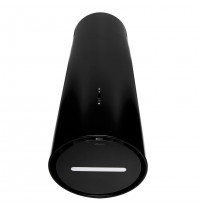 Вытяжка пристенная труба Konigin Illuvium W Black/Black Glass 35