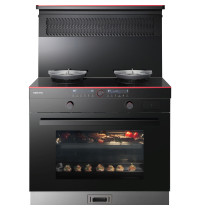 Плита газовая Hiberg S-FEG 92 с вытяжкой i-VM 9120