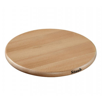 Подставка под горячее STAUB, деревянная, магнитная, круглая, 16.5 см