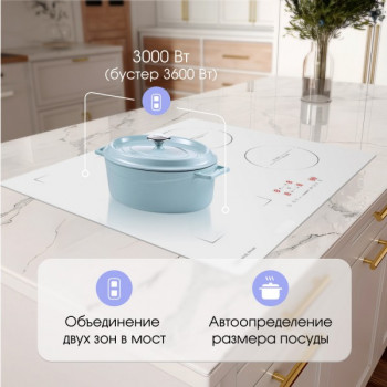 Варочная панель индукционная Zigmund & Shtain CI 46.6 W