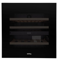 Винный шкаф встраиваемый Korting KFW 604 DB GN