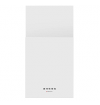 Вытяжка пристенная труба Meferi ROOMBOX40WH COMFORT