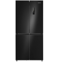 Холодильник Side-by-Side Meferi MFR83BLACK IX TOTAL NO FROST CROSS DOOR COMFORT
