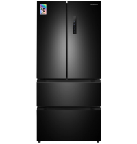 Холодильник Side-by-Side Meferi MFR83BLACK IX TOTAL NO FROST FRENCH DOOR COMFORT