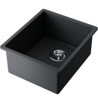 Мойка Omoikiri Bosen 38-U-BL Tetogranit/черный