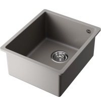 Мойка Omoikiri Bosen 38-U-GR Tetogranit/leningrad grey