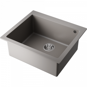 Omoikiri Bosen 57-GR Tetogranit/leningrad grey