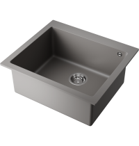 Мойка Omoikiri Bosen 57A-GR Artceramic/leningrad grey