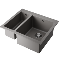 Мойка Omoikiri Bosen 59-2A-GR Artceramic/leningrad grey