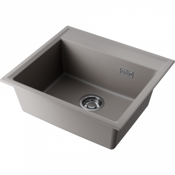 Omoikiri Daisen 57-GR Artgranit/leningrad grey