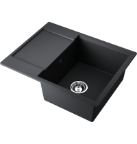 Мойка Omoikiri Daisen 65T-BL Tetogranit/черный