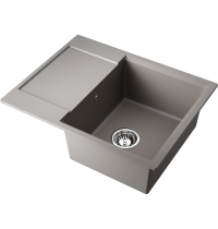 Мойка Omoikiri Daisen 65T-GR Tetogranit/leningrad grey