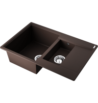 Мойка Omoikiri Daisen 78-2T-DC Tetogranit/темный шоколад