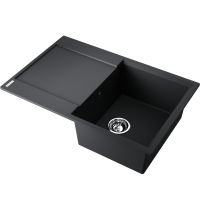 Мойка Omoikiri Daisen 78T-BL Tetogranit/черный